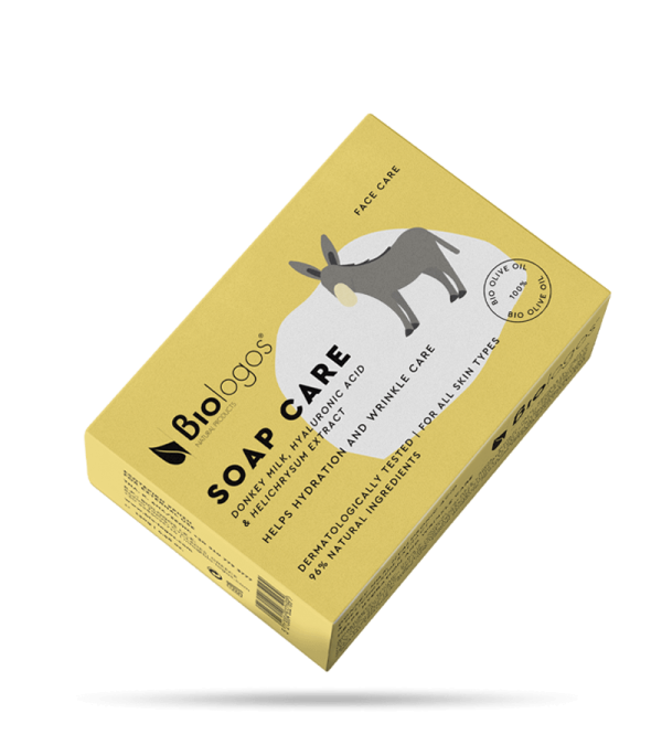 Soap with Donkey Milk, Hyaluronic Acid & Helichrysum Extract 130g