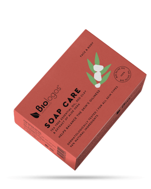 Soap with Tea Tree, Red Clay & Aloe Vera Extract 130g