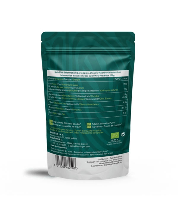 Organic Chlorella Powder 100g