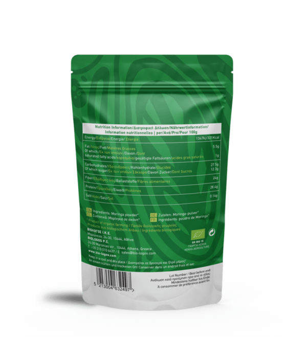 Organic Moringa Powder 100g