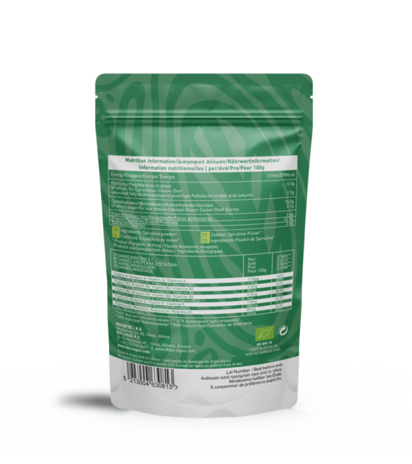 Organic Spirulina Powder 100g