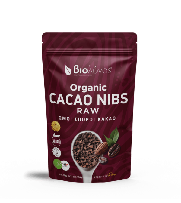 Organic Raw Cacao Nibs 150g