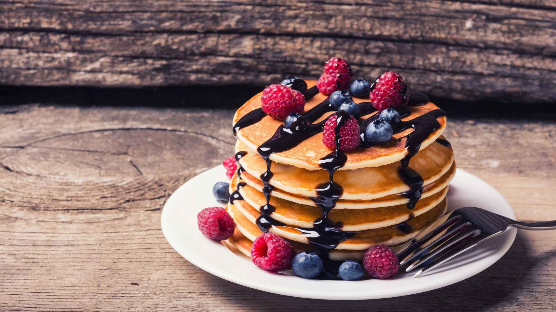 Coconut Flour Protein Pancakes (Keto).