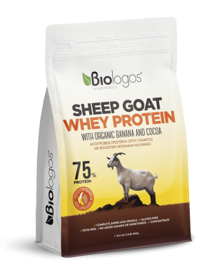 Goat & Sheep Whey Protein with Organic Banana & Cocoa 500g